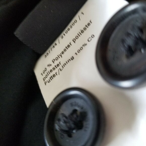 Oui Moments Womens 10 Olive Green Flap Pockets Button Front Jacket Lightweight - Picture 7 of 7